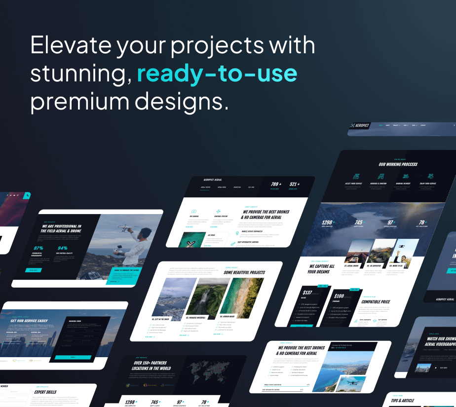 Aeropict – Drone Aerial Photography & Videography FSE WordPress Theme - 6