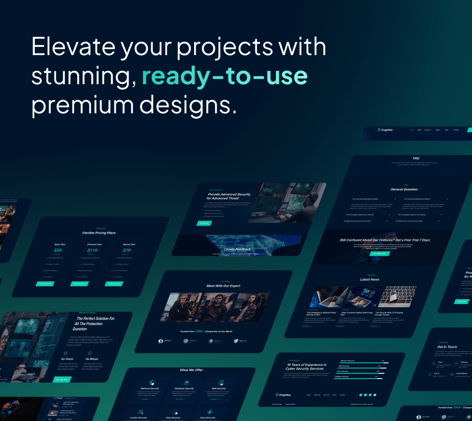 Cryptiva - Cyber Security Services FSE WordPress Theme - 6