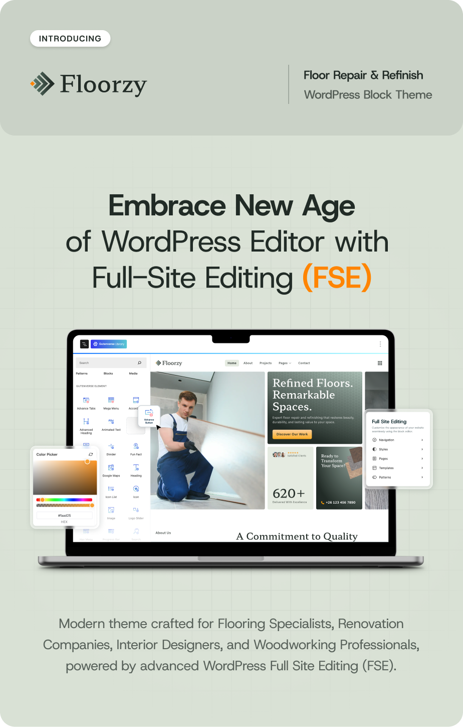 Floorzy – Floor Repair & Refinish FSE WordPress Block Theme - 4