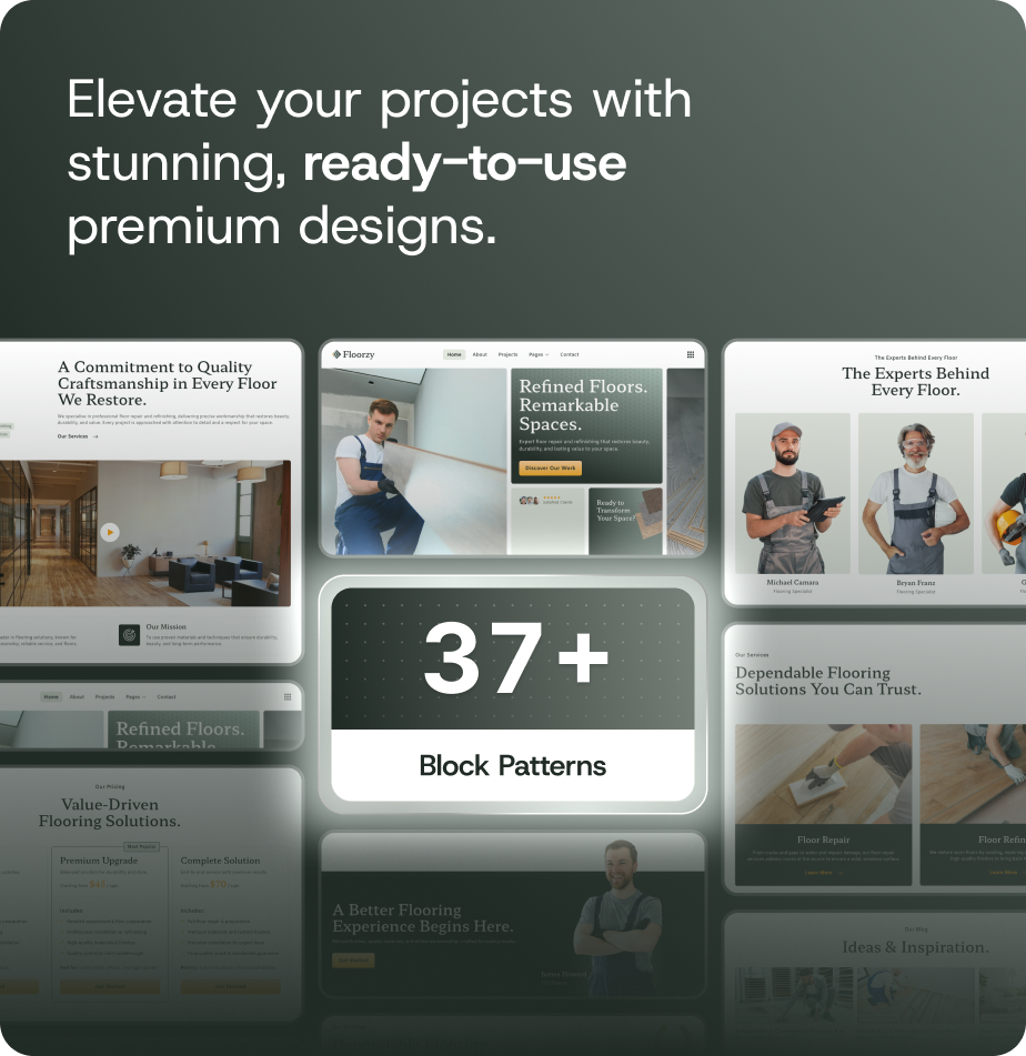 Floorzy – Floor Repair & Refinish FSE WordPress Block Theme - 6