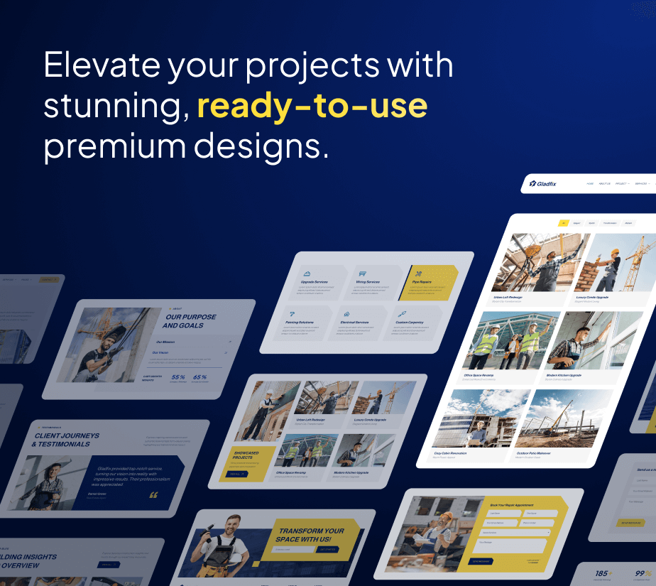 Gladfix – Handyman & Repair Services Full Site Editing WordPress Theme - 6