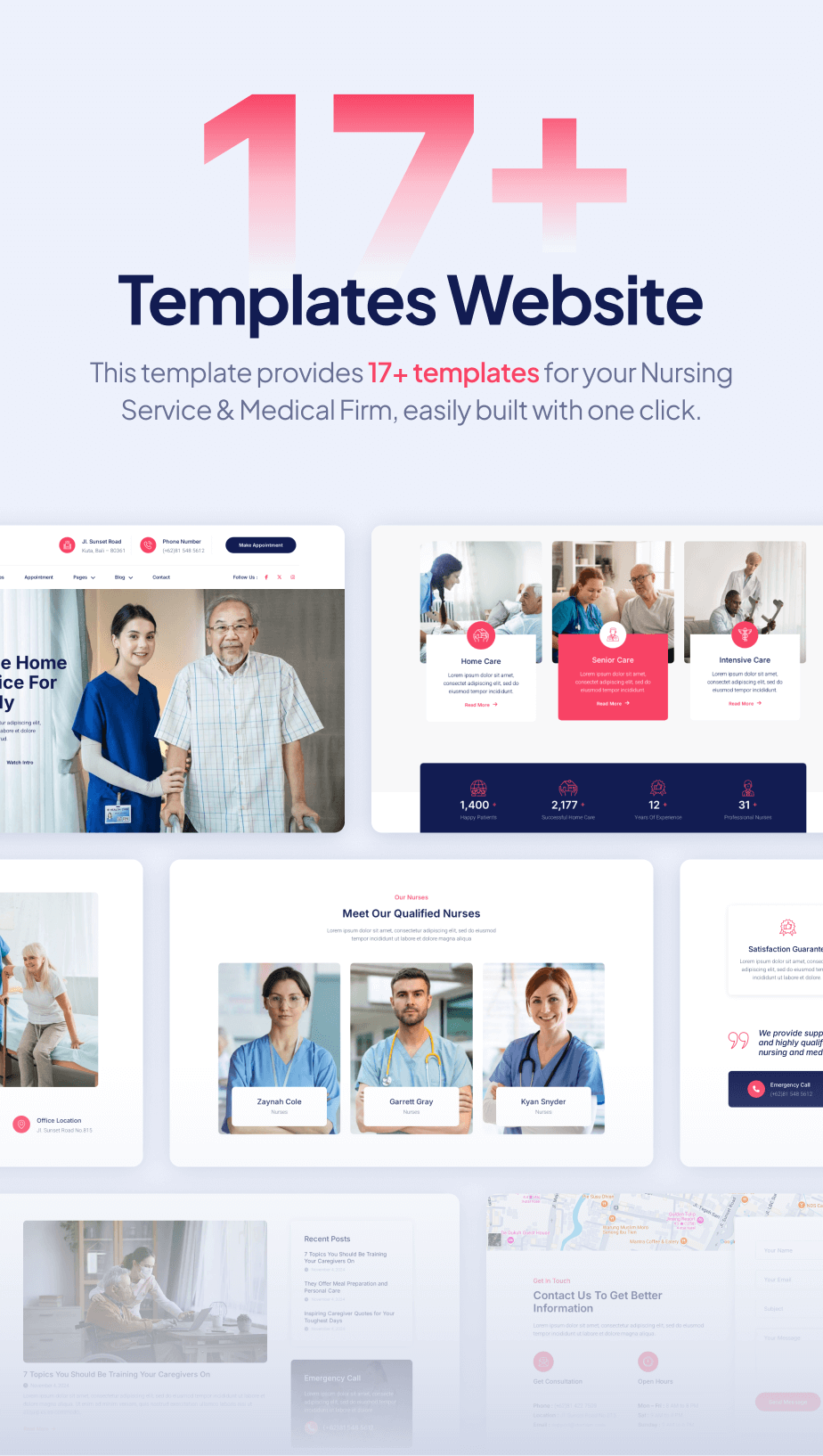 Nursera – Home Care & Private Nursing FSE WordPress Theme - 5