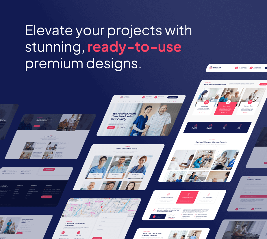 Nursera – Home Care & Private Nursing FSE WordPress Theme - 5