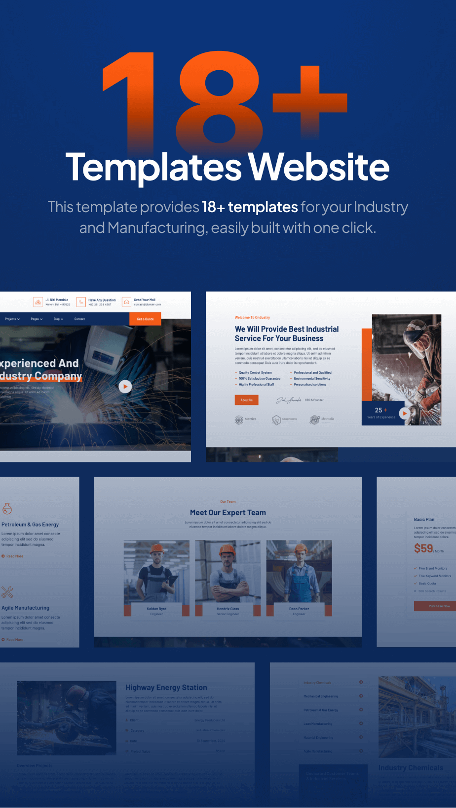 Ondustry – Industry & Manufacturing FSE WordPress Theme - 7