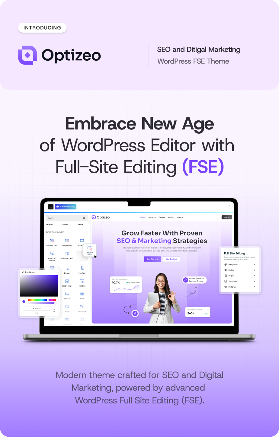 Optizeo – SEO & Digital Marketing FSE WordPress Block Theme - 4