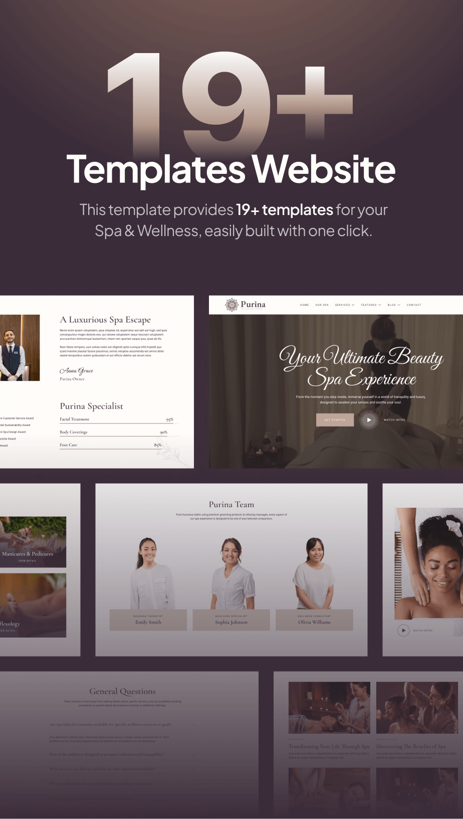 Purina – Spa & Wellness FSE WordPress Theme - 5