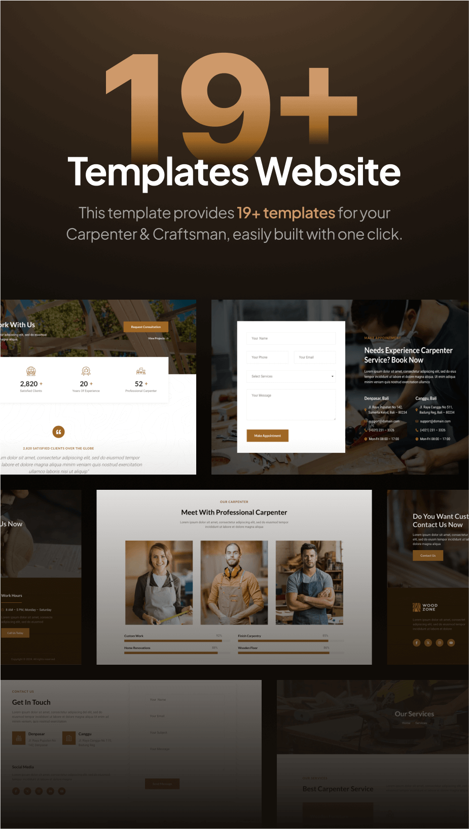 Woodzone – Carpenter & Craftsman FSE WordPress Theme - 5