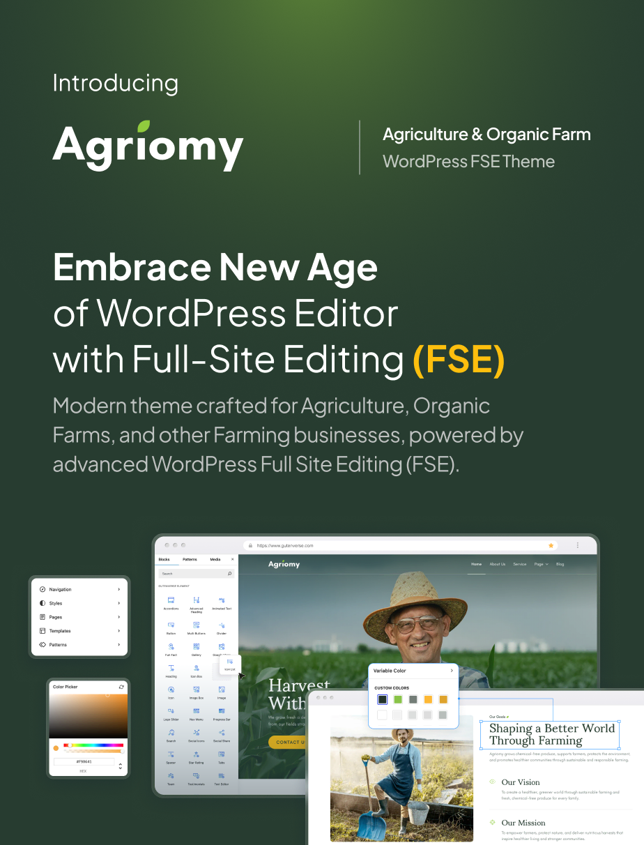 Agriomy – Agriculture & Organic Farm FSE WordPress Theme - 4