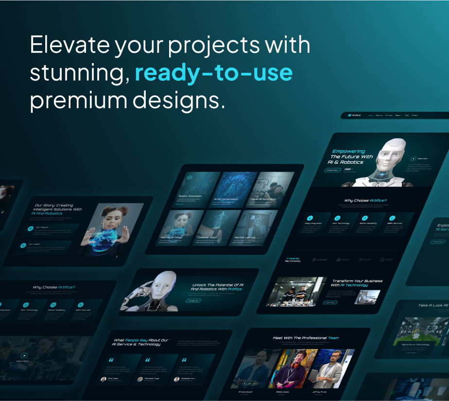 Artifice – AI & Robotics Company FSE WordPress Theme - 6