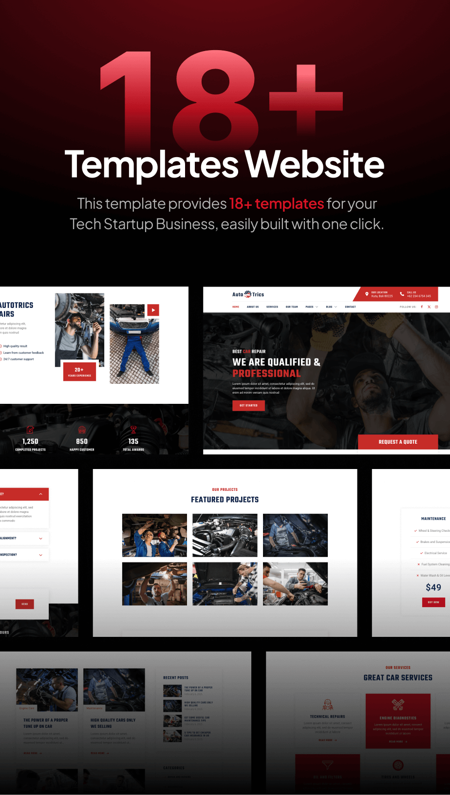 AutoTrics – Car Repair & Auto Service FSE WordPress Theme - 5