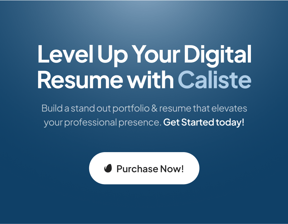 Caliste – Personal Portfolio CV & Resume FSE WordPress Theme - 12
