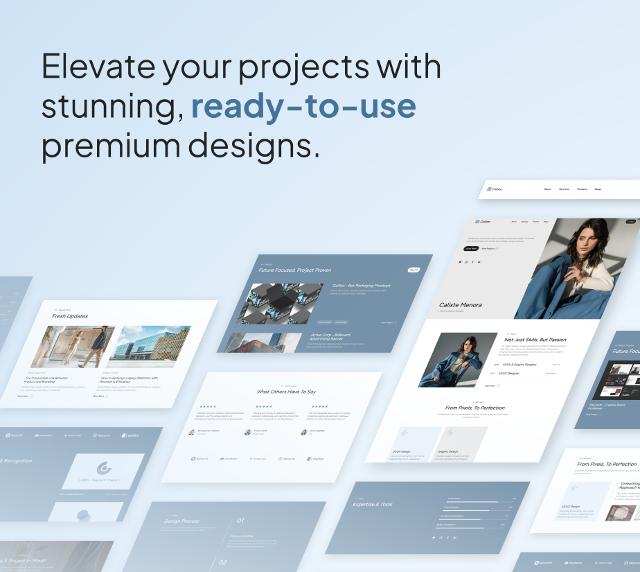 Caliste – Personal Portfolio CV & Resume FSE WordPress Theme - 6