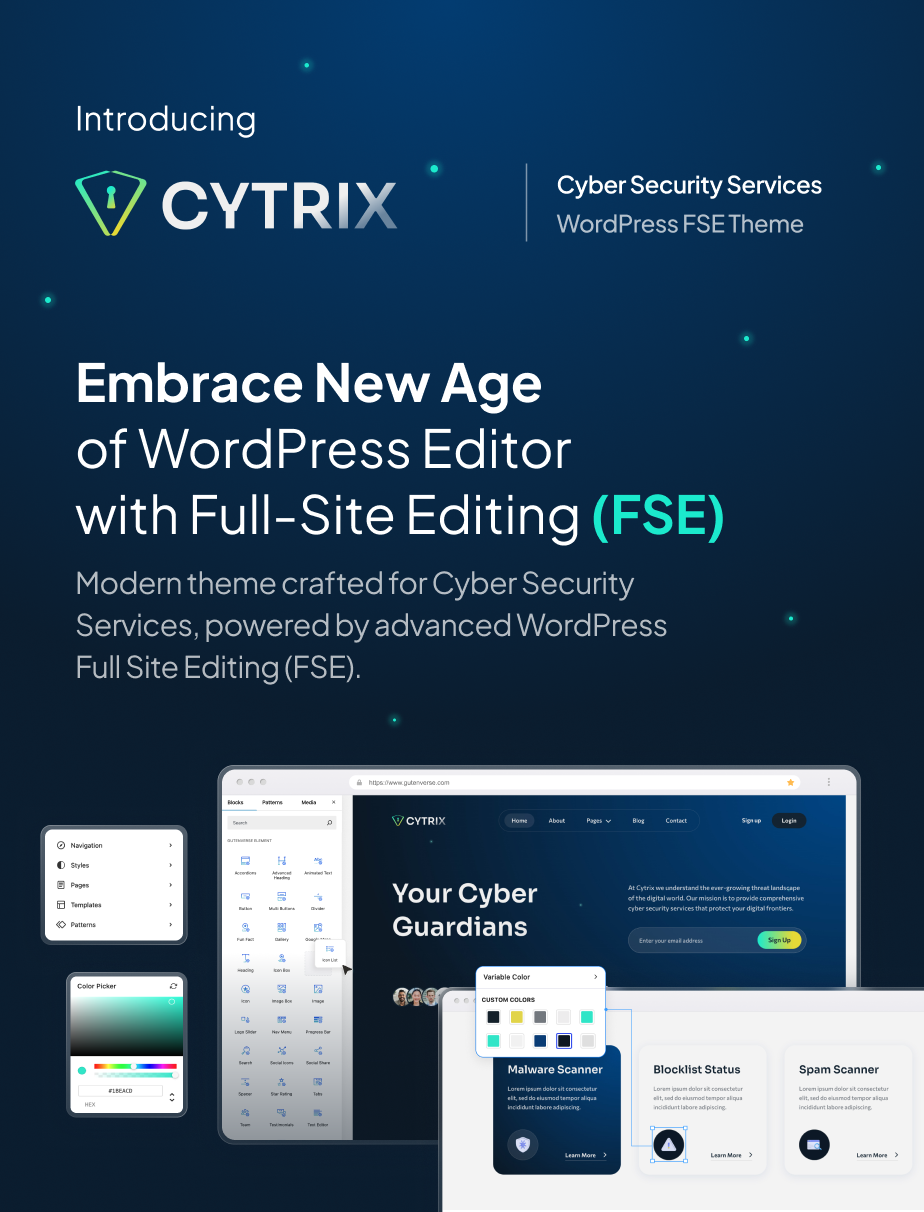 Cytrix – Cyber Security Services FSE WordPress Theme - 4