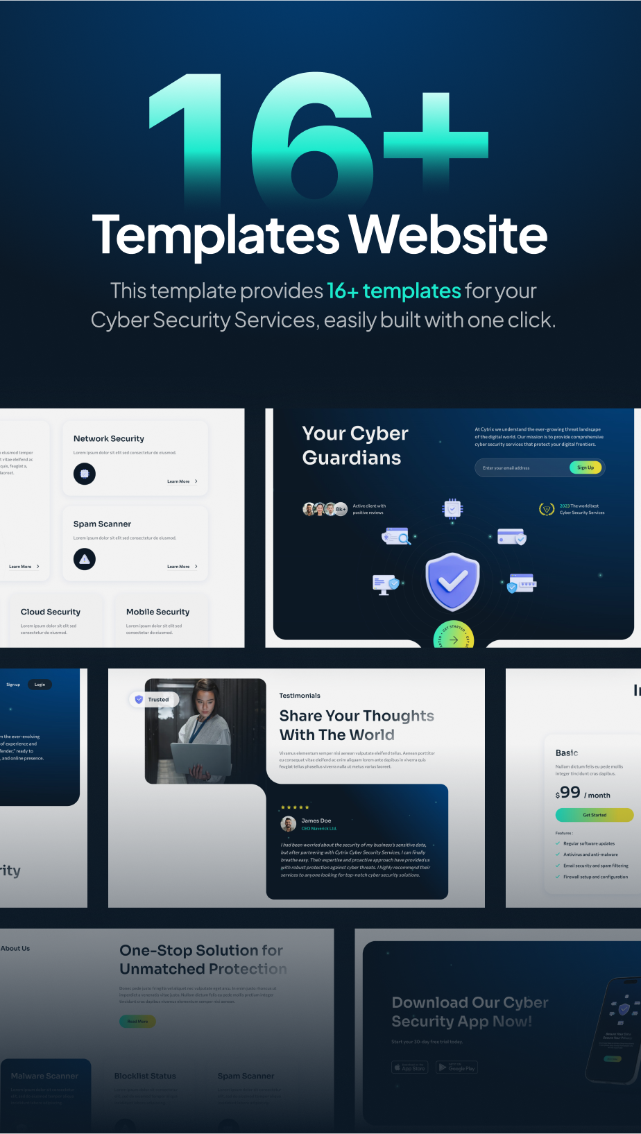 Cytrix – Cyber Security Services Gutenverse FSE WordPress Theme - 5