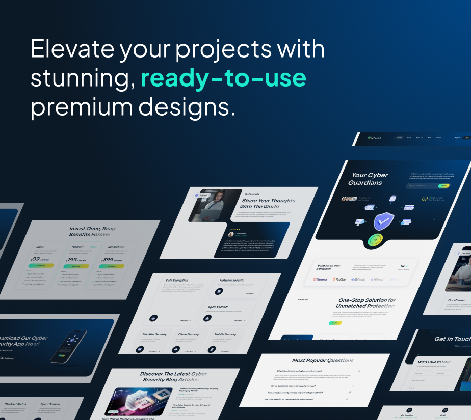 Cytrix – Cyber Security Services FSE WordPress Theme - 6