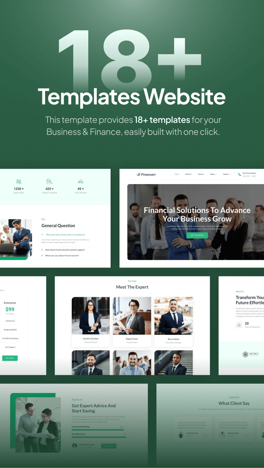 Financerr – Business & Finance FSE WordPress Theme - 5