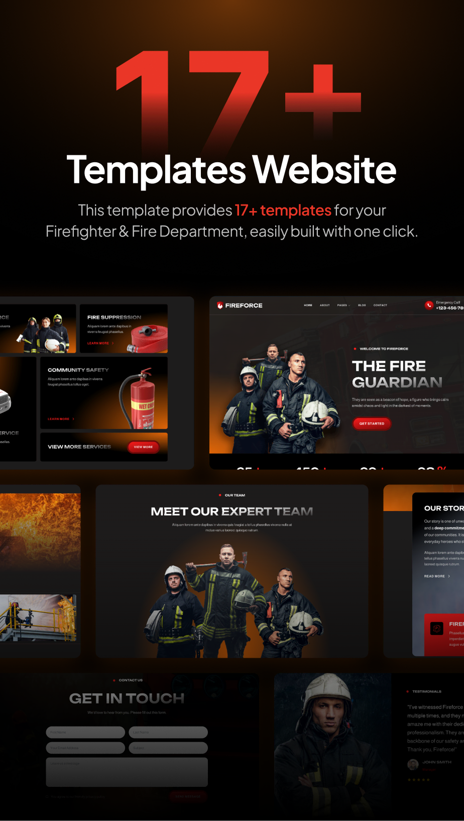 Fireforce – Firefighter & Fire Department FSE WordPress Theme - 5