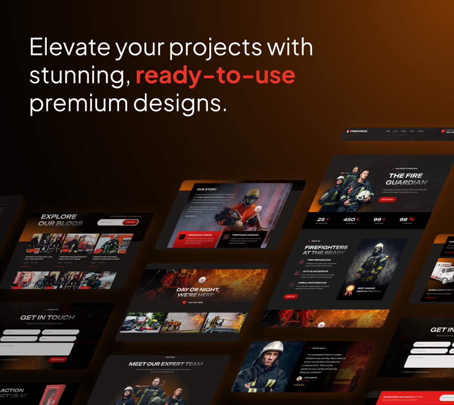 Fireforce – Firefighter & Fire Department FSE WordPress Theme - 6