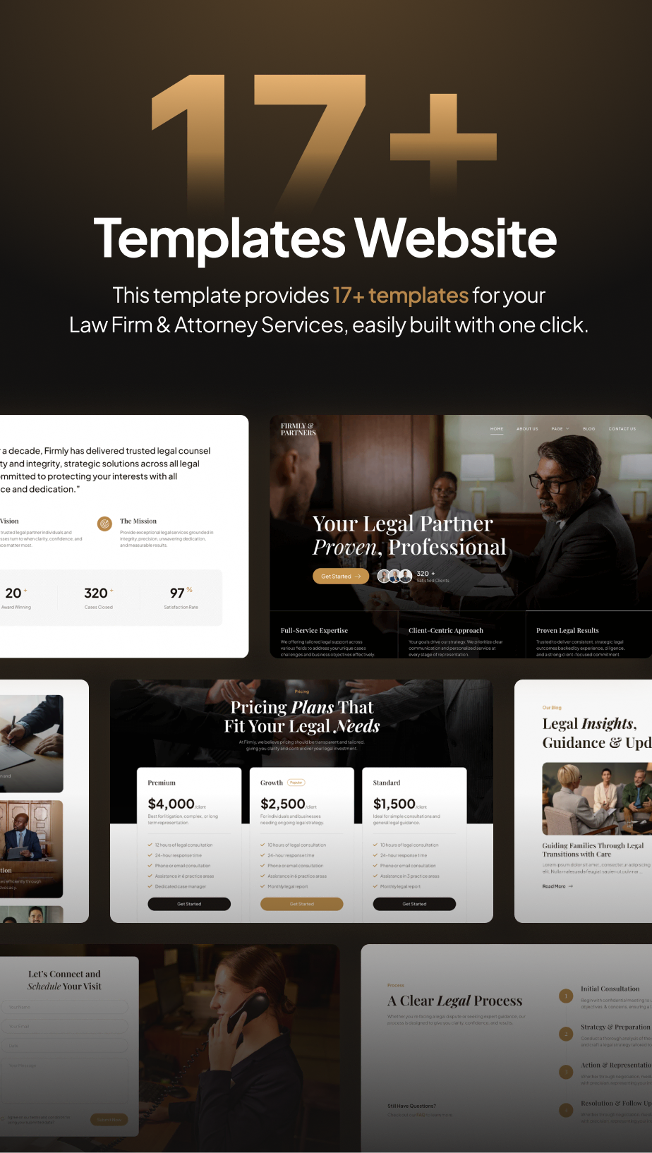 Firmly - Lawyer & Attorney FSE WordPress Theme - 5