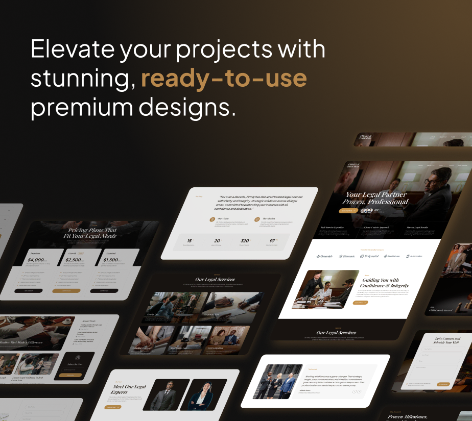 Firmly - Lawyer & Attorney FSE WordPress Theme - 6