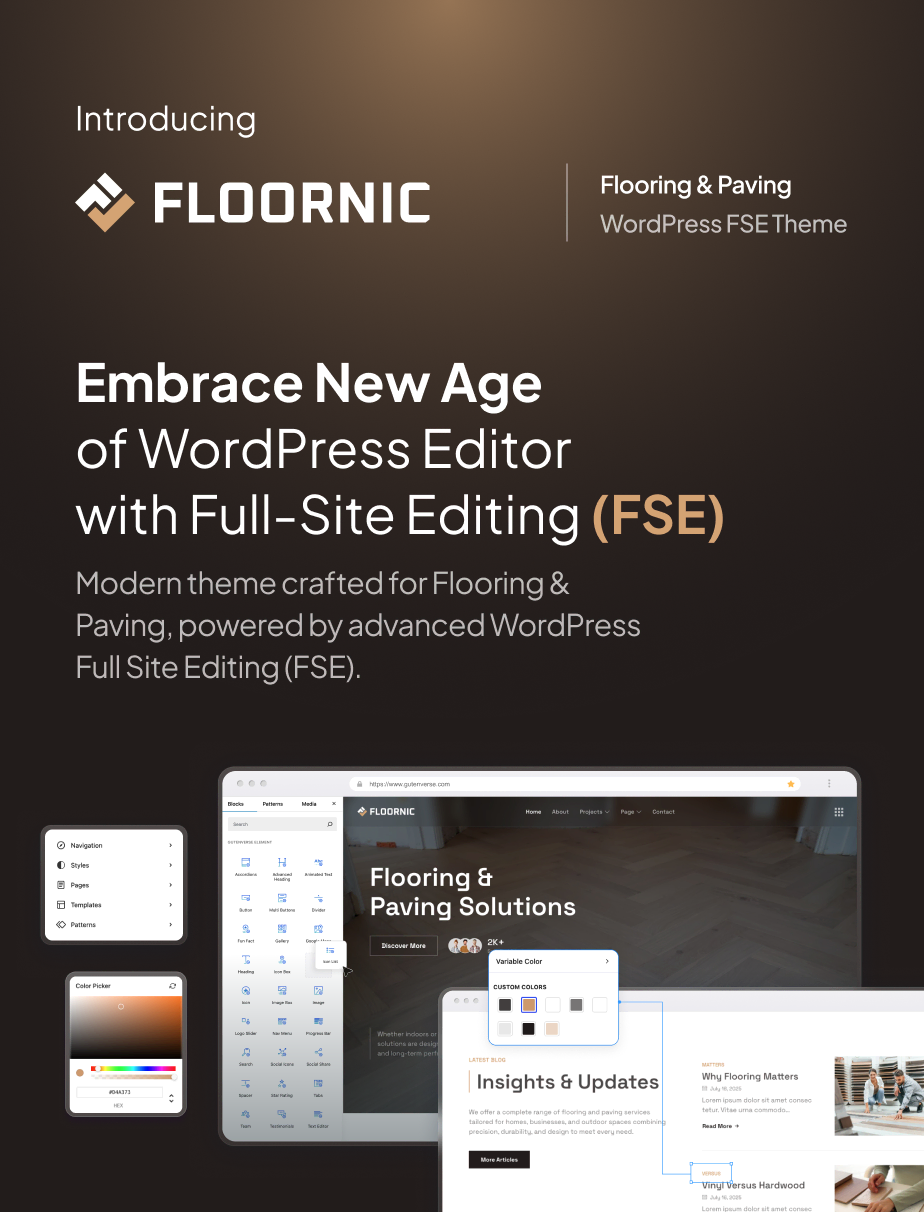 Floorinc – Flooring and Paving Services FSE WordPress Theme - 4