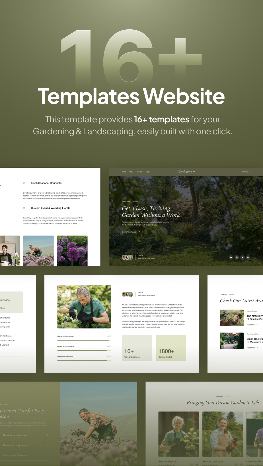 Gardenors – Gardening & Landscaping Gutenverse FSE WordPress Block Theme