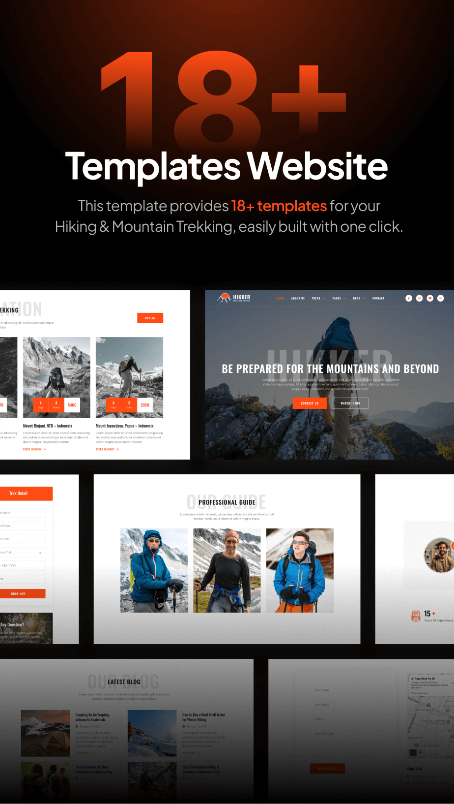 Hikker – Hiking & Mountain Trekking FSE WordPress Theme - 5