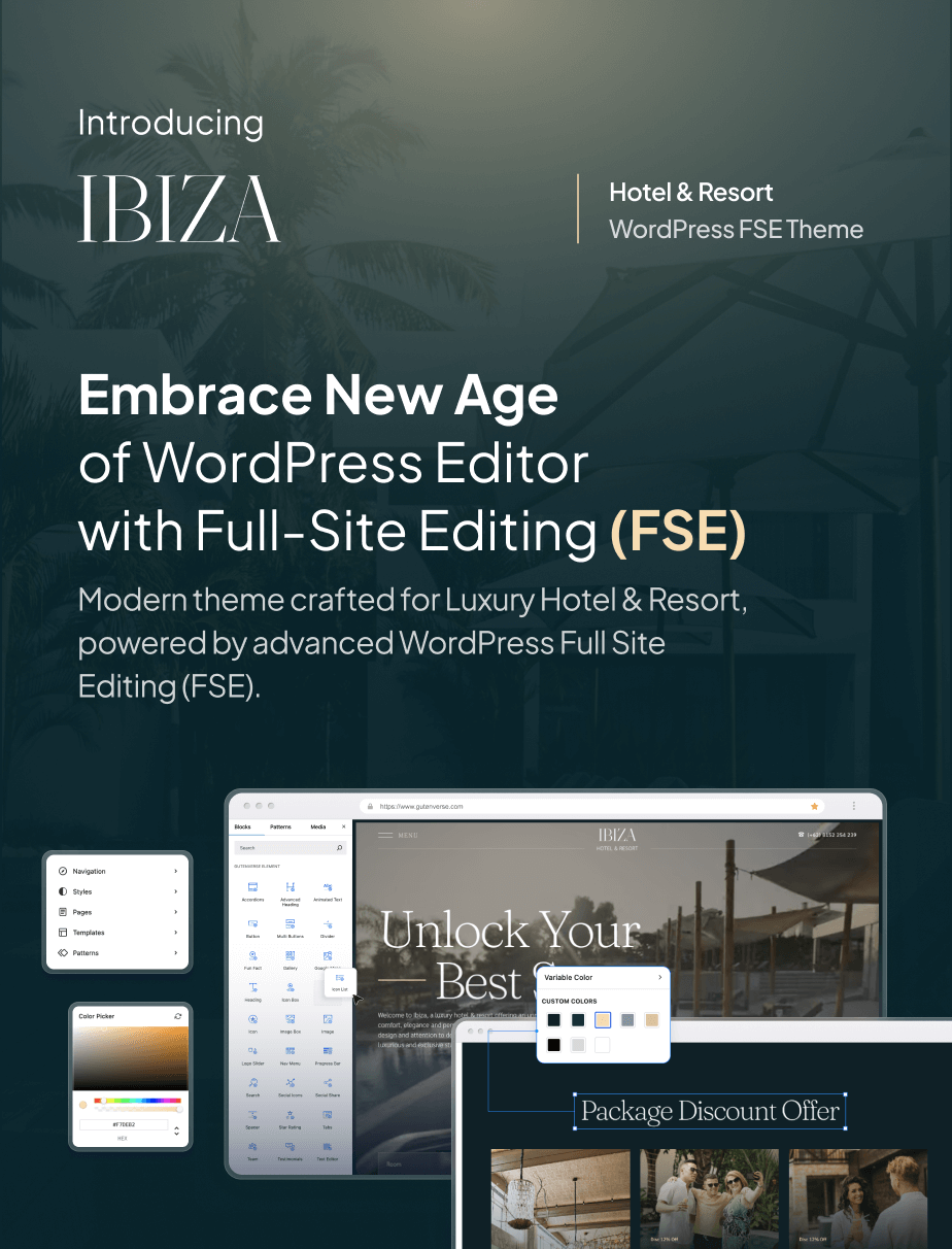 Ibiza – Luxury Hotel & Resort FSE WordPress Theme - 4