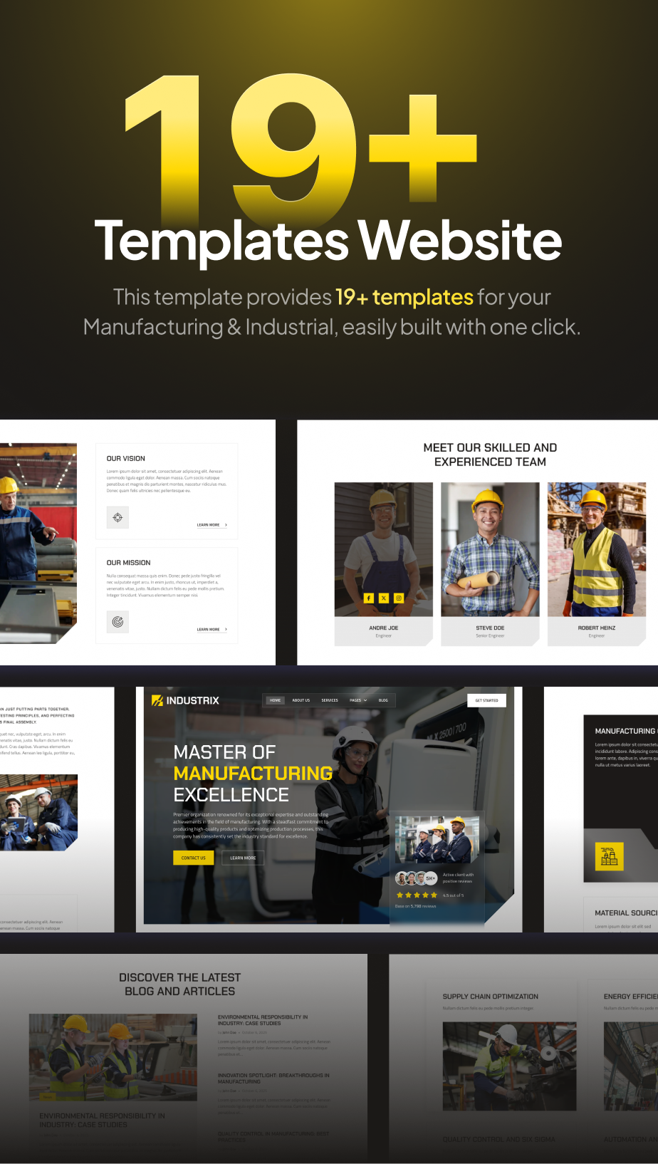 Industrix – Manufacturing & Industrial Gutenverse FSE WordPress Theme - 5