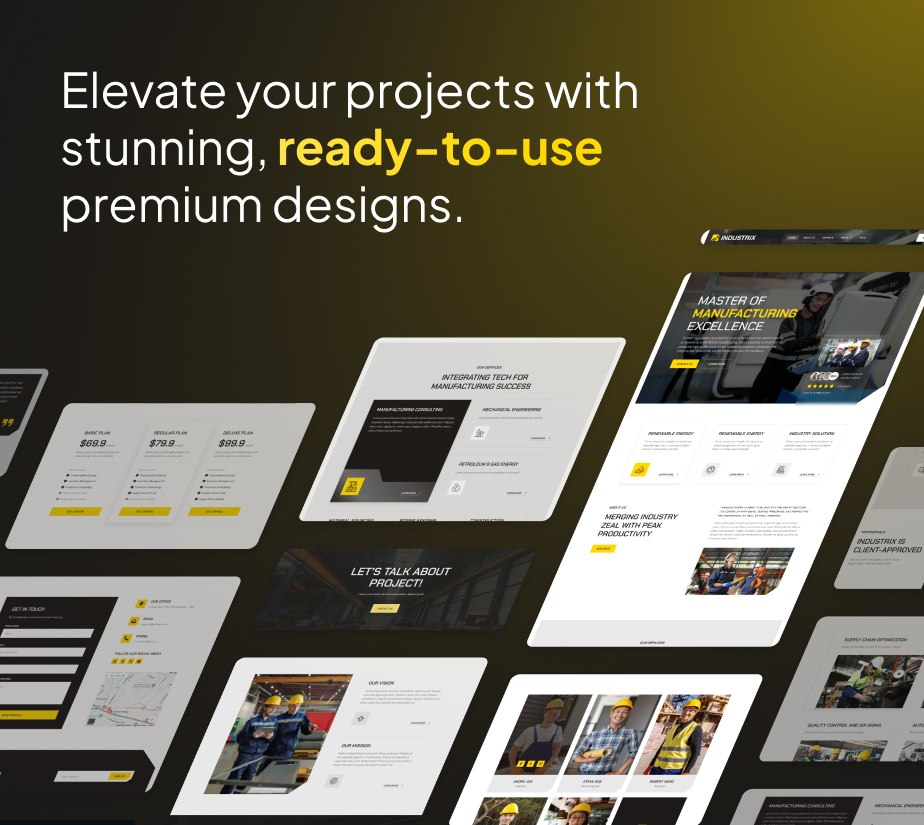 Industrix – Manufacturing & Industrial Gutenverse FSE WordPress Theme - 6
