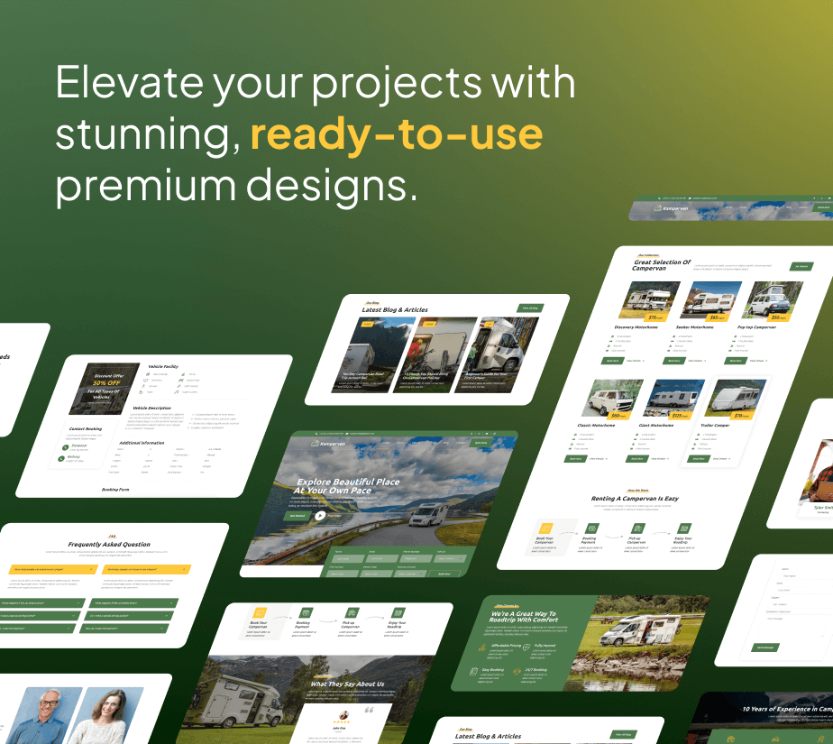 Kamperven – Campervan & RV Rental FSE WordPress Theme - 6