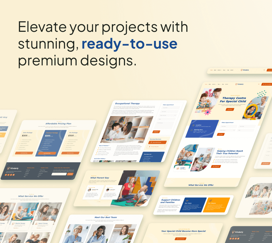 Kinderly – Child Therapist & Psychologist FSE WordPress Theme - 6