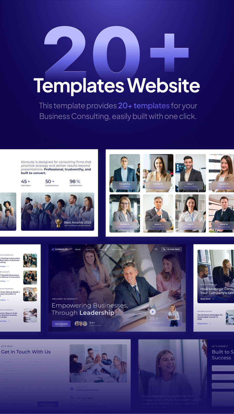 Konsulty – Business Consulting Gutenverse FSE WordPress Block Theme