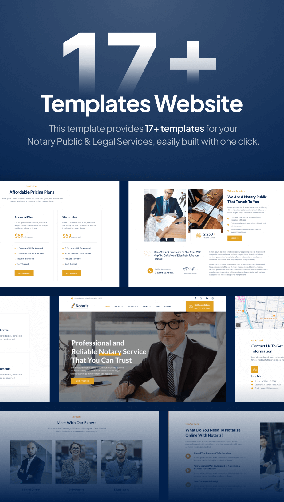 Notariz – Notary Public & Legal Services FSE WordPress Theme - 5