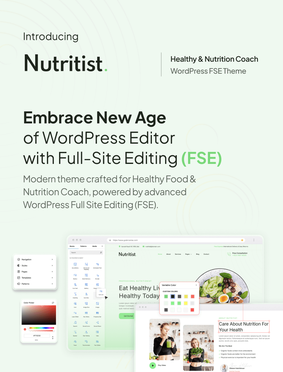 Nutritist – Healthy Food & Nutrition Coach FSE WordPress Theme - 4