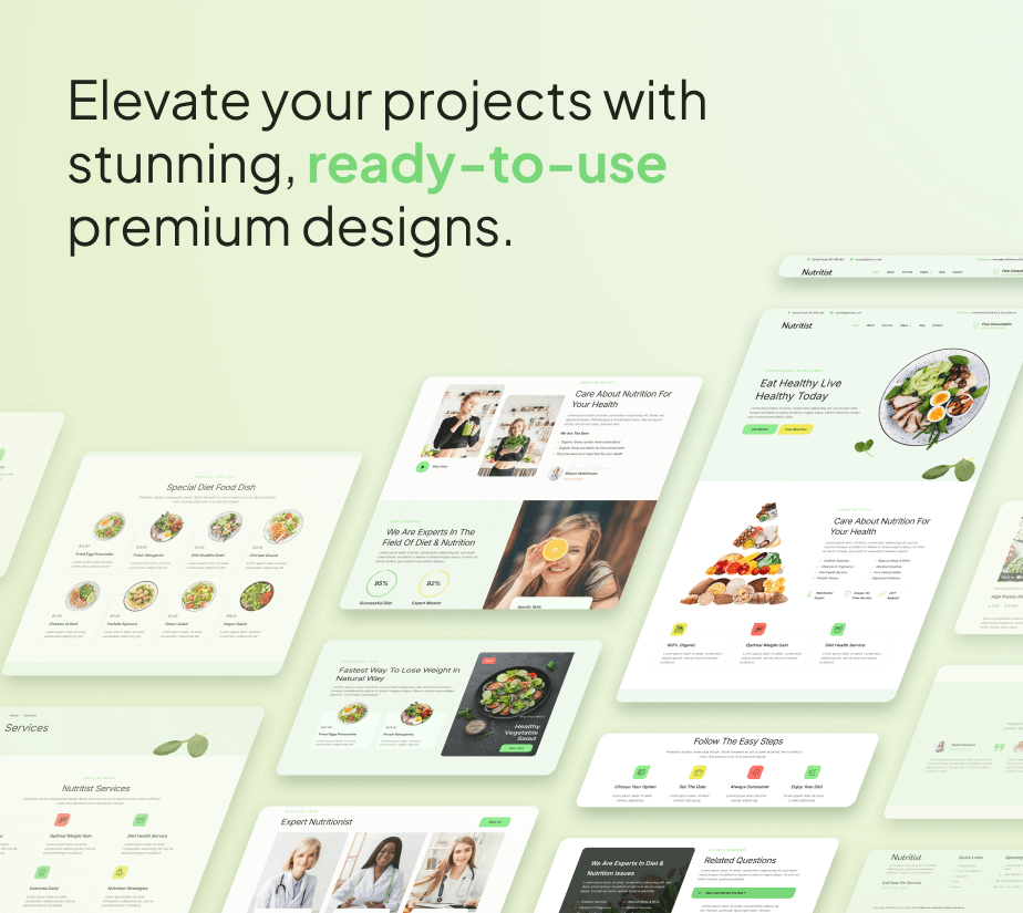 Nutritist – Healthy Food & Nutrition Coach FSE WordPress Theme - 6