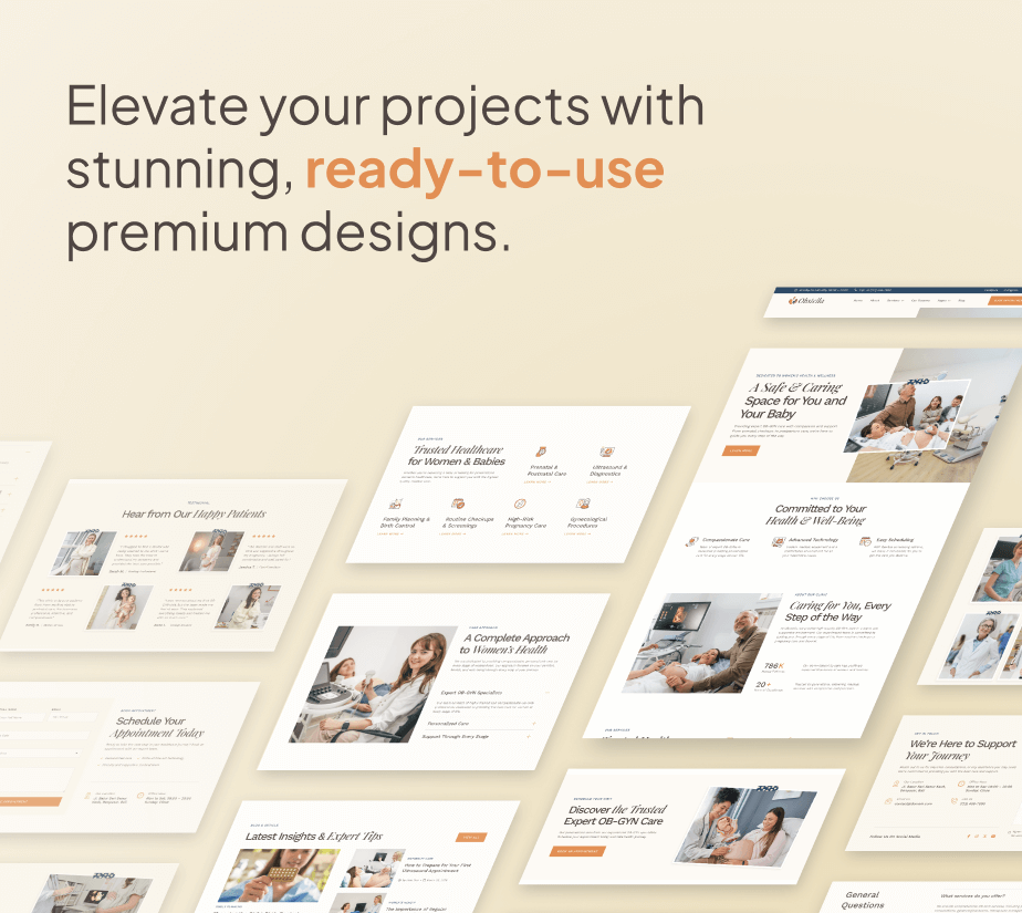 Obstella – Pregnancy Care & Obstetrician FSE WordPress Theme - 6