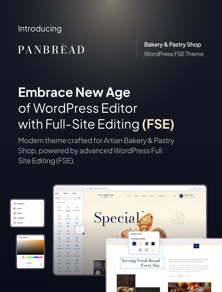 Panbread – Fresh Bakery & Pastry FSE WordPress Theme - 4
