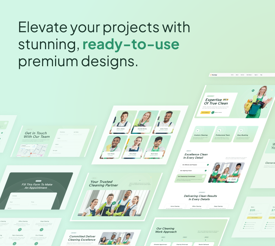 Qleenie – Cleaning Service Company FSE WordPress Theme - 6