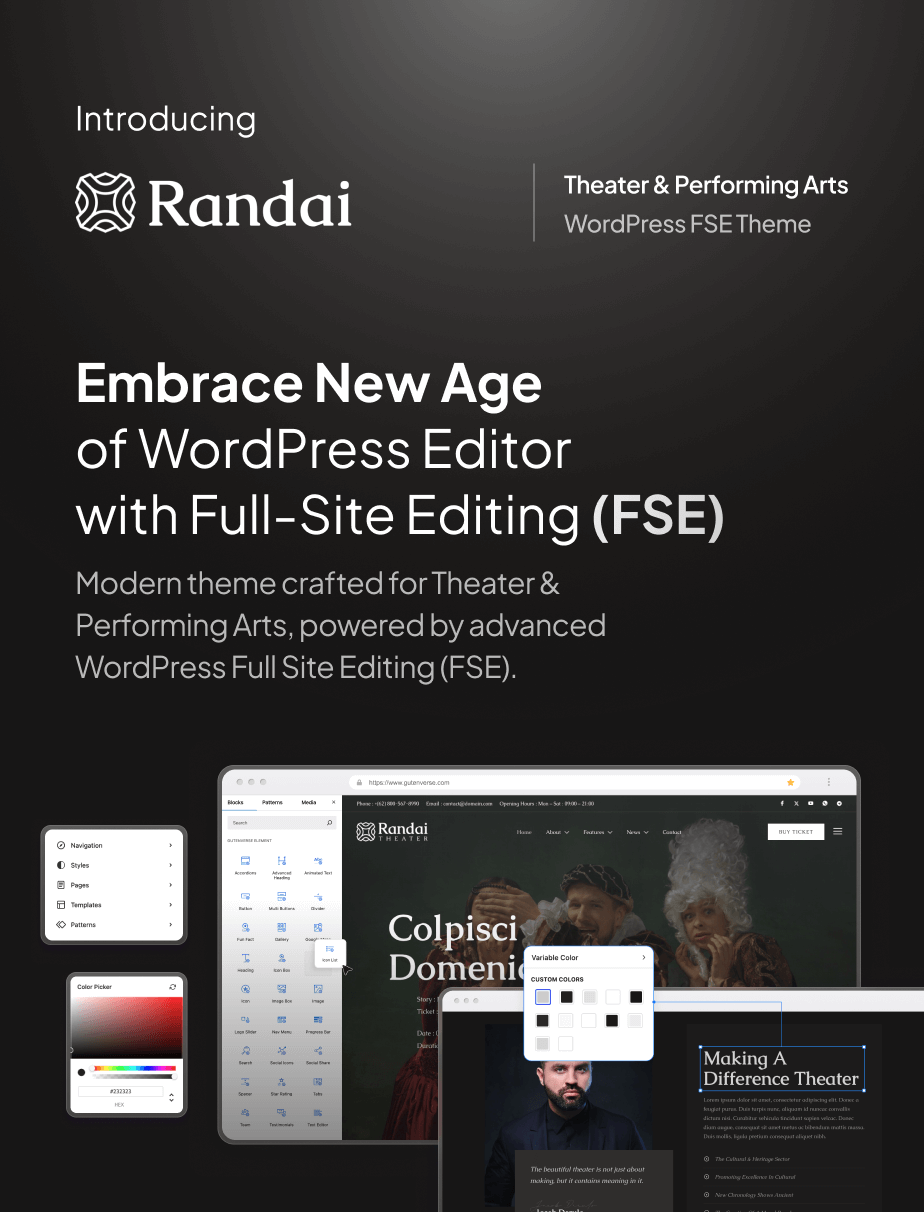 Randai – Theater Entertainment & Performing Arts FSE WordPress Theme - 4