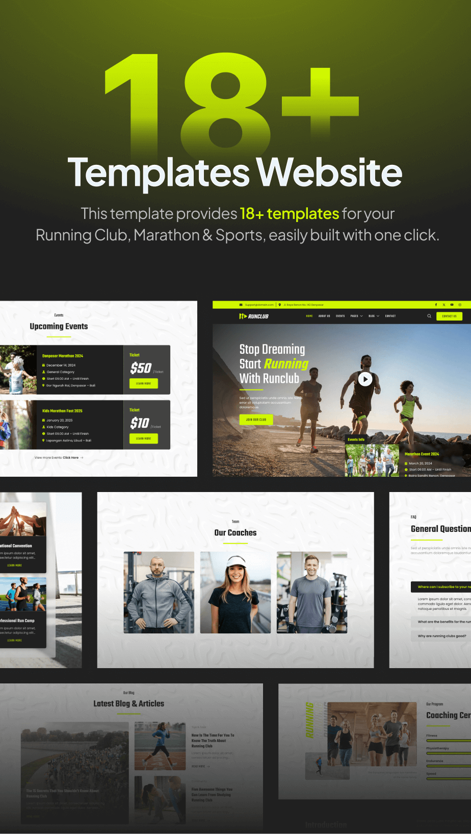 Runclub – Running Club, Marathon & Sports FSE WordPress Theme - 4