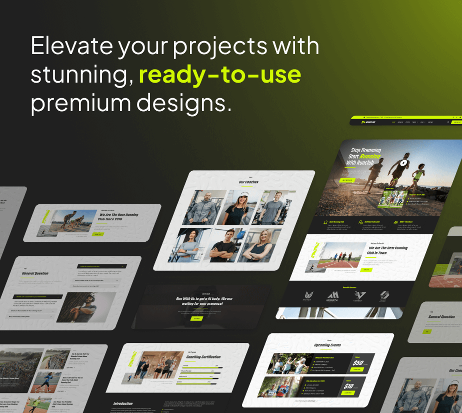 Runclub – Running Club, Marathon & Sports FSE WordPress Theme - 5