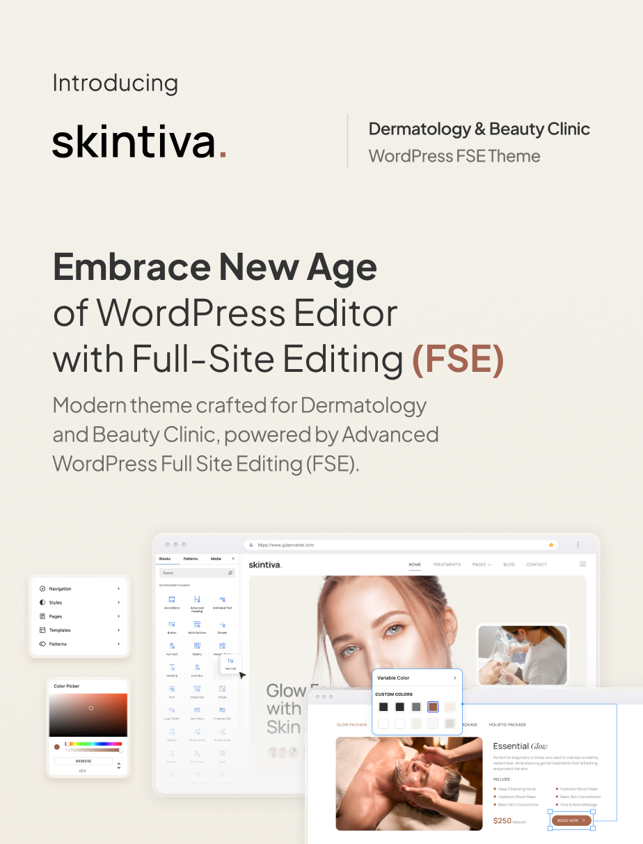 Skintiva – Dermatology & Beauty Clinic FSE WordPress Theme - 4