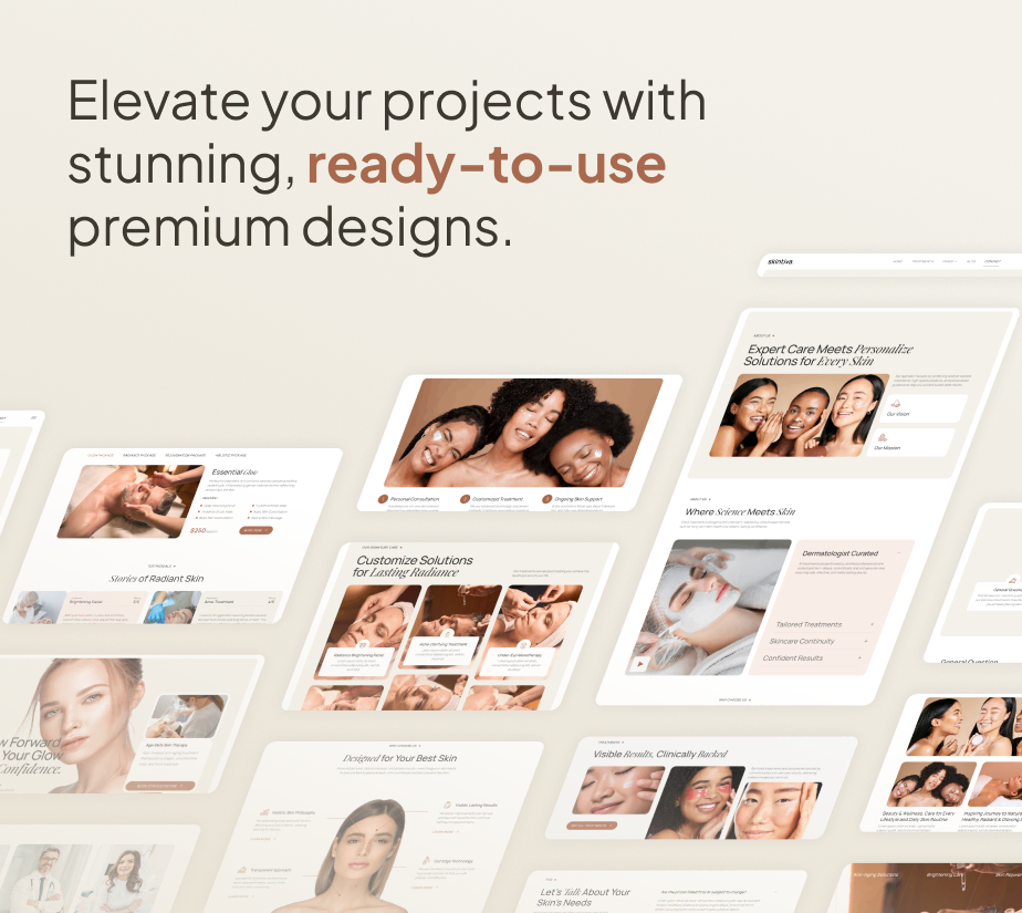 Skintiva – Dermatology & Beauty Clinic FSE WordPress Theme - 6