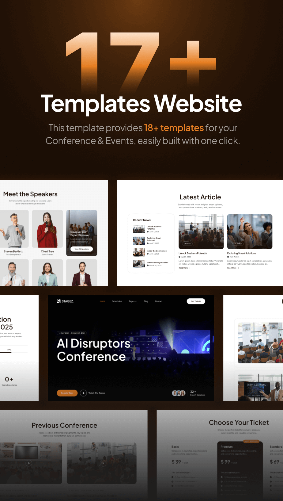 Stagez – Conference and Event FSE WordPress Theme - 5