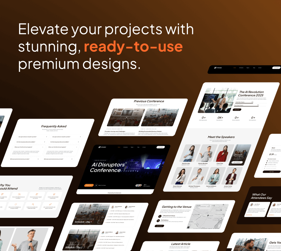 Stagez – Conference and Event FSE WordPress Theme - 6