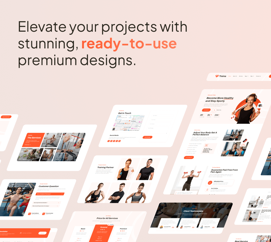 Treina – Personal Trainer & Fitness FSE WordPress Theme - 6