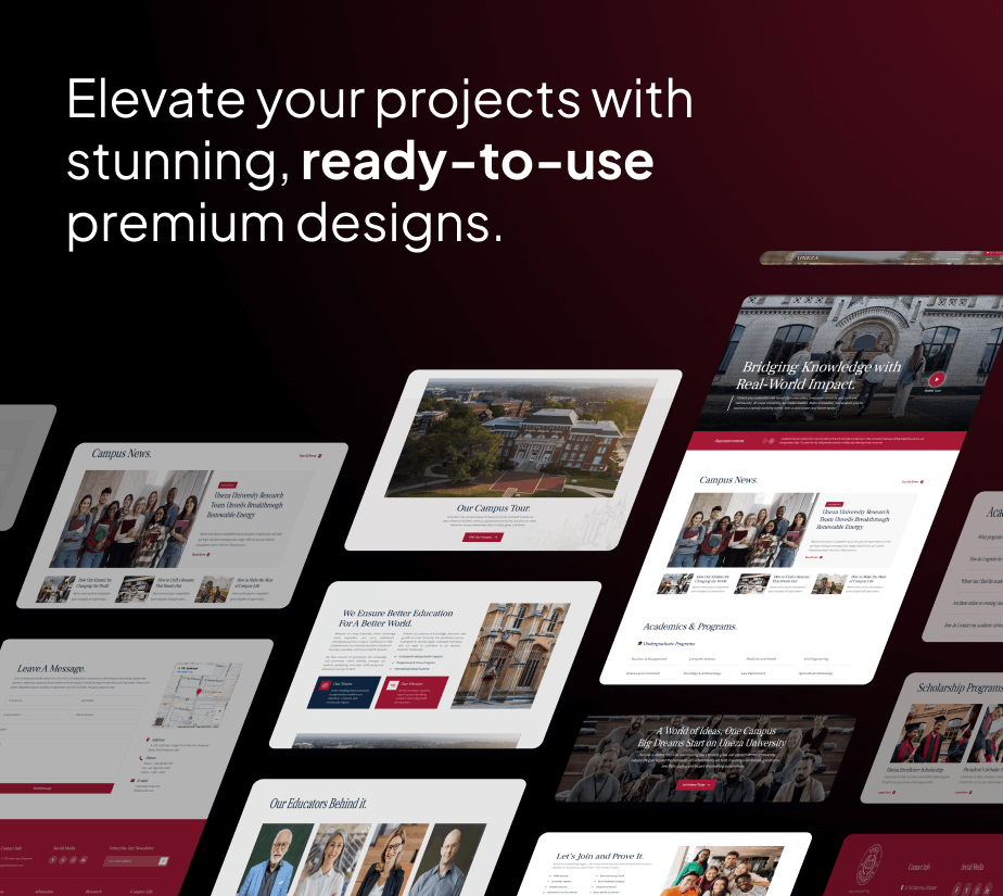 Uneza - College & University FSE WordPress Theme - 6