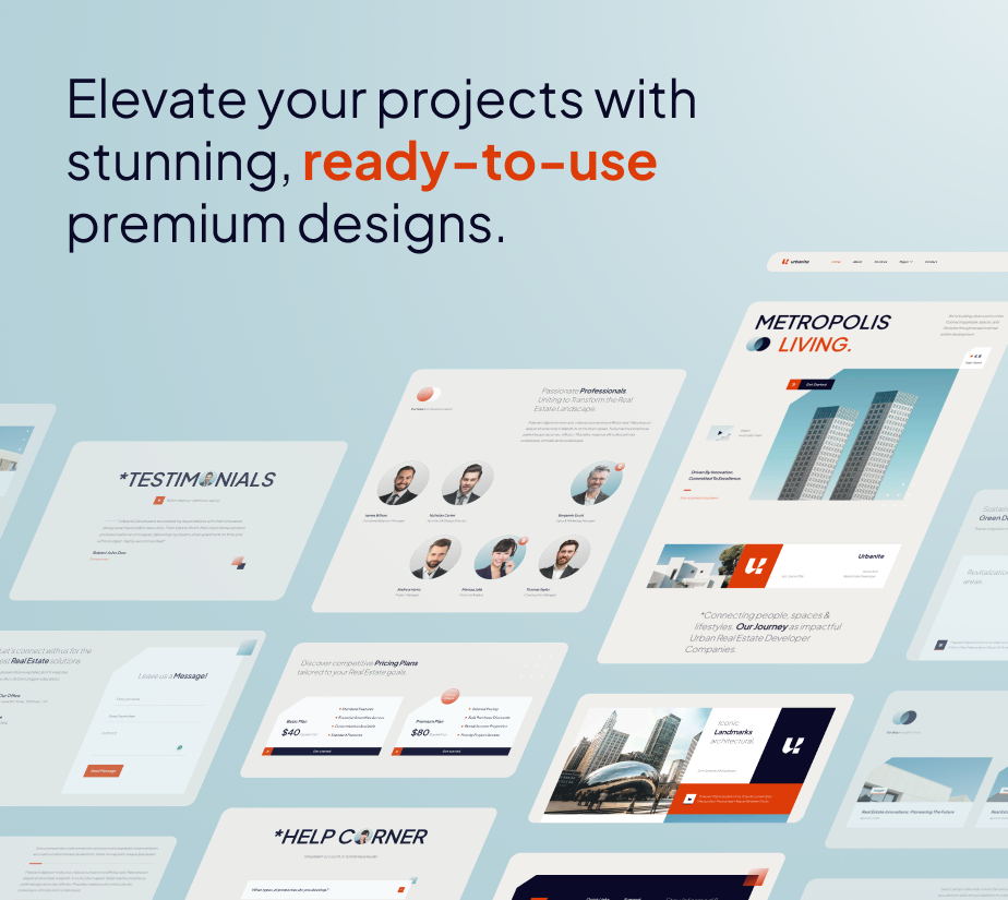 Urbanite – Architect & Real Estate Developer FSE WordPress Theme - 6