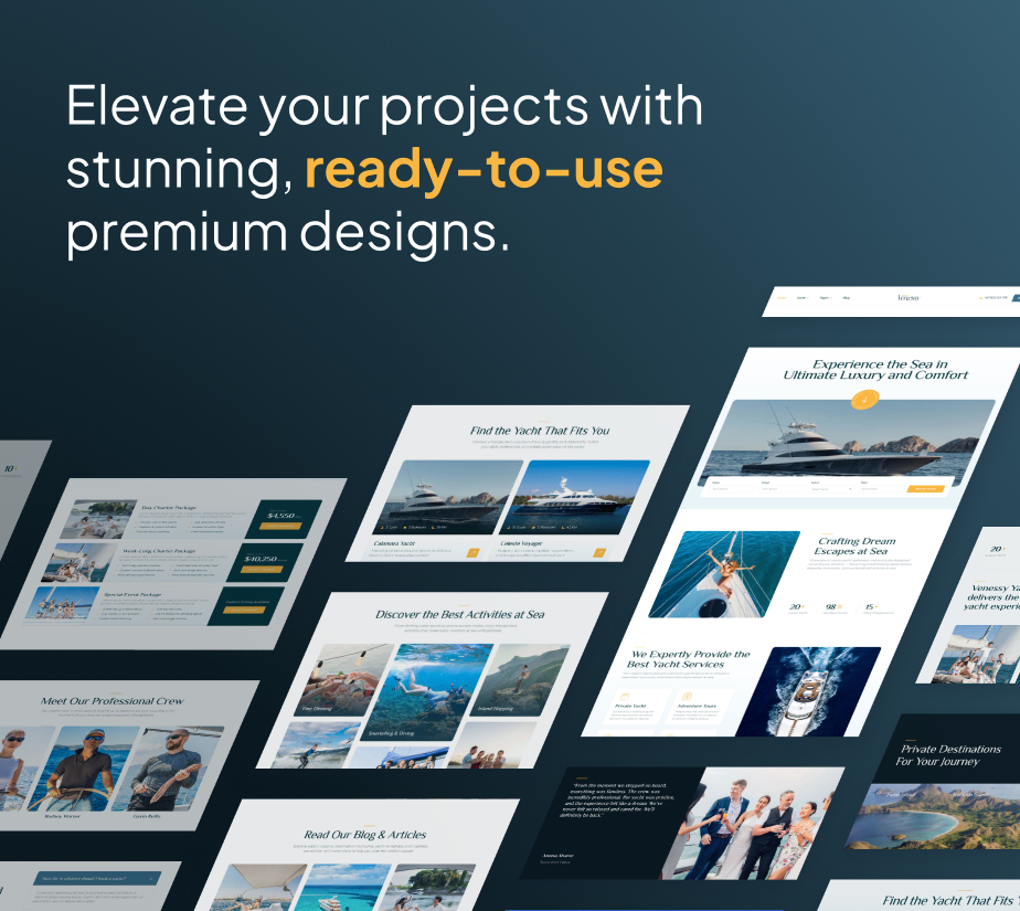 Venessy - Yacht Club & Boat Rental FSE WordPress Theme - 6